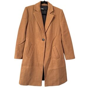 Zara Camel Women's Trench Coat